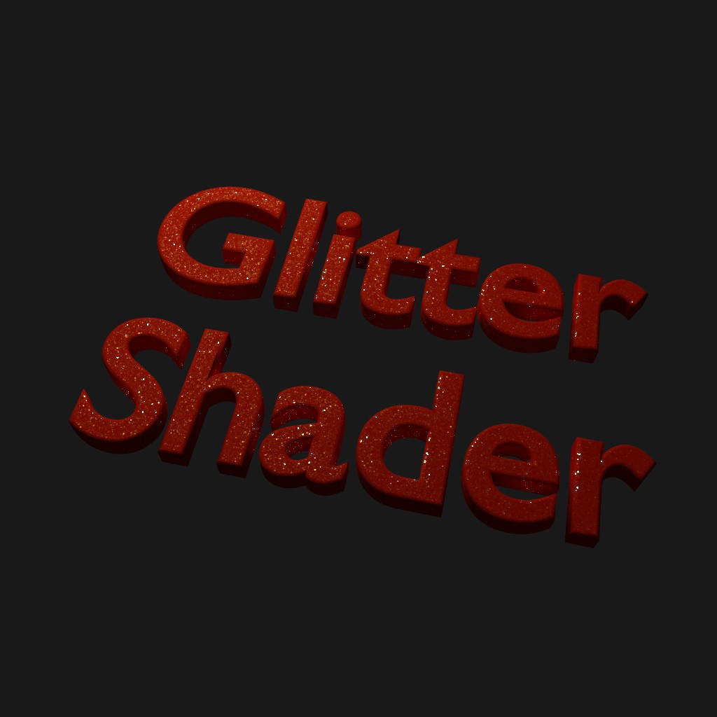 Cycles Glitter Shader preview image 1